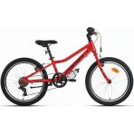 Carraro Red Eagle 20 Jant 6 Vites V Fren Çocuk Bisikleti Kırmızı-Siyah