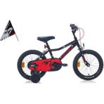 Carraro Red Eagle 250H V 16 Jant Mat Siyah Kırmızı Gümüş Erkek Çocuk Bisikleti
