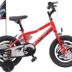 Carraro Red Eagle Alüminyum Kadro 16 Jant Siyah Kırmızı Gümüş Çocuk Bisikleti