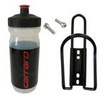 Carraro Siyah 600 ml Matara ve Matara Kafesi Seti