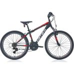 Carraro Speed 240 24 Jant Dağ Bisikleti (140 cm Üstü Boy) - Siyah - Kırmızı