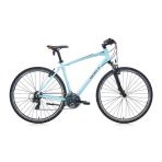 Carraro Sportive 220 28 jant Şehir & Tur Bisikleti (Mat Açık Mavi Siyah Turuncu) 41 Kadro