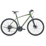 Carraro Sportive 223 28 Jant 21 Vites 45.7 cm Hidrolik Disk Fren Mat Haki Yeşili Siyah Sarı Şehir Bisikleti