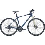 Carraro Sportive 223 28 Jant 21 Vites Hidrolik Fren Şehir Bisikleti Mat Lacivert-Sarı 45 cm - Lacivert - Sarı