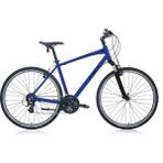 Carraro Sportive 224 - 28 Jant 22'' 56CM ( Xl ) Kadro 24 Vites Şehir Bisikleti - Manyetik Mavi Siyah - Çok Renkli
