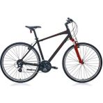 Carraro Sportıve 224 Erkek Şehir Bisikleti 560H V 28 Jant 24 Vites Mat Siyah-Kırmızı-Antrasit - Çok Renkli