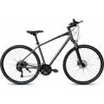 Carraro Sportive 227 27-V HD Trekking Şehir Bisikleti - Mat Antrasit-Siyah-Turuncu - 51 Cm - Antrasit - Siyah