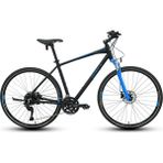 Carraro Sportive 227 28'' 27V Hd Trekking Bisiklet Mat Siyah - Mavi 51CM