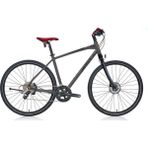 Carraro Sportive 250 508H 22V Mat Antrasit Siyah Kırmızı Şehir Bisikleti - Siyah - Kırmızı