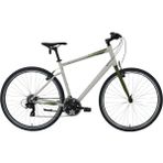 Carraro Sportive 321 V - 28 Jant 19'' 48CM ( M ) Kadro Şehir Bisikleti - Gri / Yeşil Kahve - Gri - Yeşil