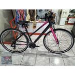 Carraro Sportıve 322 28 Jant 21-Vites Kadın Şehir Bisikleti Mat Mürdüm-Pembe 48
