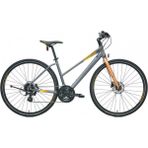 Carraro Sportive 325 Hd - 28 Jant 19'' 48CM (M) Kadro 24 Vites Şehir Bisikleti-Mat Füme/koyu Sarı - Füme - Sarı