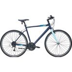 Carraro Sportive 327 V Fren 28 Jant Şehir Bisikleti Lacivert-Turkuaz 48 cm - Lacivert - Turkuaz - Carraro Sportive 327 V Fren 28 Jant Şehir Bisikleti Lacivert-Turkuaz 48 Cm