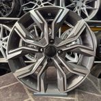 Carre 16 inç 4x100 Clio İcon Gun Metal Elmas Kesim Jant Modeli (4 Adet)