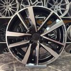 Carre 17 inç 4x108 Peugeot Citroen Siyah Elmas Kesim Jant Modeli (4 Adet)