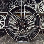 Carre 19 inç 5x112 Mercedes E200 C200 Siyah Elmas Kesim Jant Modeli (4 Adet)