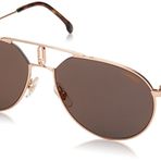 Carrera 1025/S Pilot Güneş Gözlüğü, Altın Bakır/Gri Bronz Aynalı, 59mm, 17mm