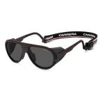 Carrera Unisex Plastik Güneş Gözlüğü C Sport 09/S/Xt Siyah Çerçeve Füme Polarize Cam