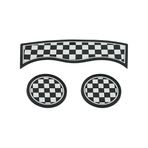 Carryplus Mini F60 Araba Bardak Altlığı, 3'lü Set, Kaymaz Bardak Altlığı Saklama Kutusu, Silikon Darbeye Dayanıklı Mat, Mini Cooper Countryman F60 Bardak Tutucu Araba Aksesuarları (Denetleyici)