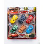 Cars 6’Lı Mini Araba Seti Renkli Karakter Araçlar Çocuk Koleksiyon Ve Oyun Seti