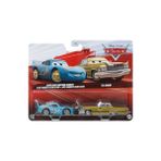 Cars İkili Araçlar Bling Bling Lightning McQueen & Tex Dinoco
