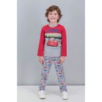 Cars Lisanslı Kırmızı Erkek Çocuk Pijama Takımı - 2 - 3 Yaş