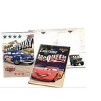 Cars Lüks Kilitli 14x20 cm 208 Sayfa Hatıra Defteri