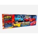 Cars Şimşek Mcquinn Mater 5li Sürtmeli Arabalar Seti