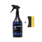 Carsense Lastik Parlatıcı ve Koruyucu 500 ml + Parlatma Süngeri Hediyeli