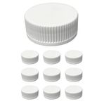 ÇarşıBu Vidalı Plastik Kapak, 41/18mm, 3L Kulplu Galon Şişe Uyumlu, Sızdırmaz Yedek Kapak, Beyaz (10)
