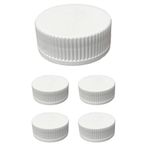 ÇarşıBu Vidalı Plastik Kapak, 41/18mm, 3L Kulplu Galon Şişe Uyumlu, Sızdırmaz Yedek Kapak, Beyaz (5)