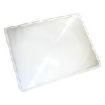 Carson 2x Güçlü Sert Çerçeve 20,5 x 25,5 cm Fresnel Sayfa Büyüteç Gazeteler, Dergiler, Kitaplar ve Daha Fazlasını Okumak için - 8'li Set
