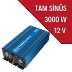 Carspa 3000W-12V Tam Sinüs İnverter
