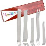 Carstar HM-598A Araç Içi Çelik Ses Sistemi Sökme - Lastik Sökme - Kapı Düzeltme Çıkarma Seti - Ahşap - Bej