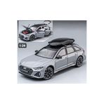 CarStore AUDİ RS6 QUATTRO NARDO GRAY 1:24 Ölçek Diecast Maket Metal Model Araba Koleksiyonluk