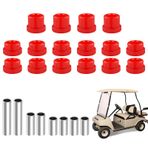 Cartalia Golf Arabası Ön Alt Yaprak Yay ve Üst A-Kol Burç Kollu Kiti Club Car DS 1992-Up Gaz/Elektrik, Poliüretan Burç ve Kovanları Değiştirin OEM # 1016346 1016349 1016350 1015583