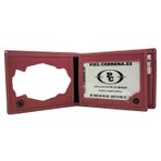 Cartera 1000000000000 film ve video DVD 2D Almanca HONORES Premium inek derisi, RFID korumalı, dış cüzdan fermuarlı, Makyaj, UNICA, Klasik
