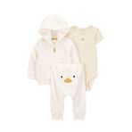 Carter's Bebek Ekru 3Lü Hırkalı