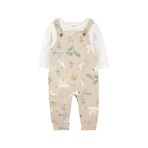 Carter's Bebek Ekru Salopet Set