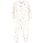 Carter's Bebek Patikli Uyku Tulumu Krem 1S949110 - 9 Ay