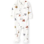 Carter's Erkek Bebek Ekru Polar Tulum
