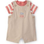 Carter's Erkek Bebek Salopet Set 3 Ay-24 Ay Haki - 18 Ay