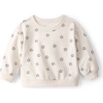 Carter's Erkek Bebek Sweatshirt 3 Ay-24 Ay Bej - 9 Ay