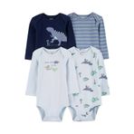 Carter's Erkek Bebek Uzun Kollu 4'lü Body Set