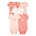 Carter's Kız Bebek Kısa Kollu 5'li Body