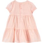 Carter's Kız Bebek Kısa Kollu Elbise Pembe - 3 Ay