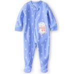 Carter's Kız Bebek Mavi Polar Tulum - 18 Ay