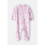 Carter's Kız Bebek Mor Polar Tulum