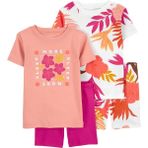 Carter's Kız Bebek Pijama Set - 1 Yaş - Renkli