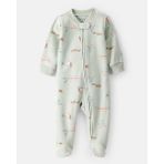 Carter's Kız Bebek Polar Tulum CTR-1T610210 - Yeşil - Yenidoğan